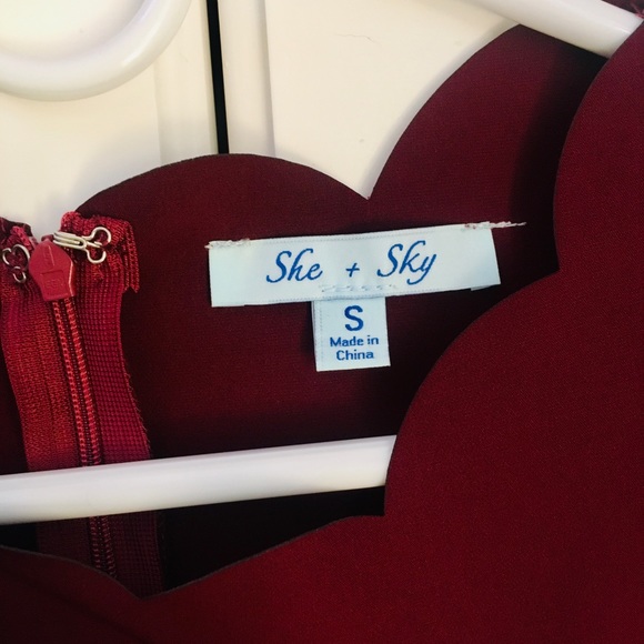 She + Sky Dress - Picture 2 of 3